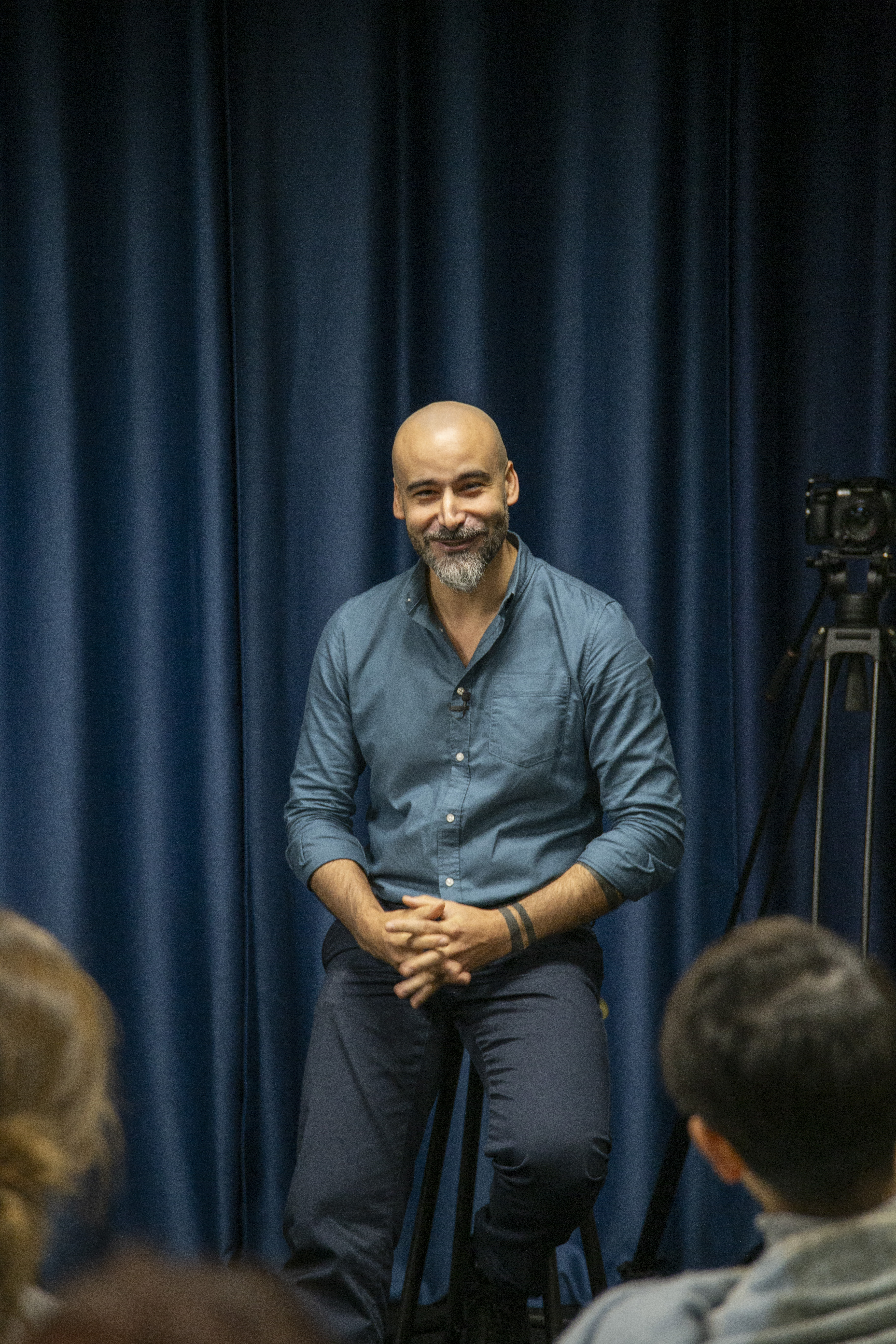 Tiago Gonçalves em palco ou formação