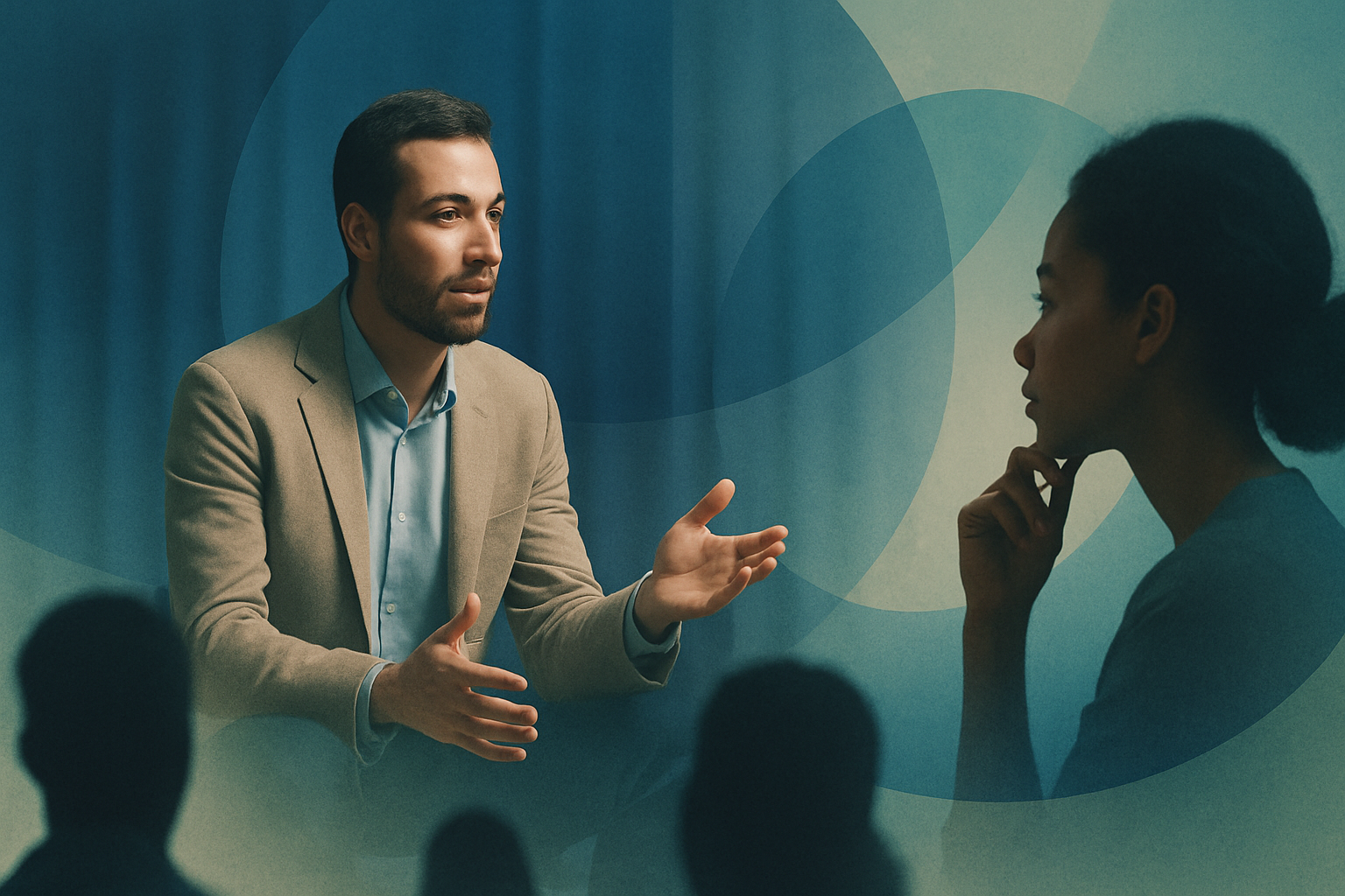 Palestras — Palestras que deixam alguma coisa para conversar depois.